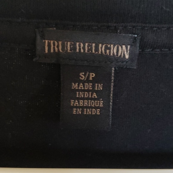 Sold.  True Religion crop tee - Picture 3 of 8